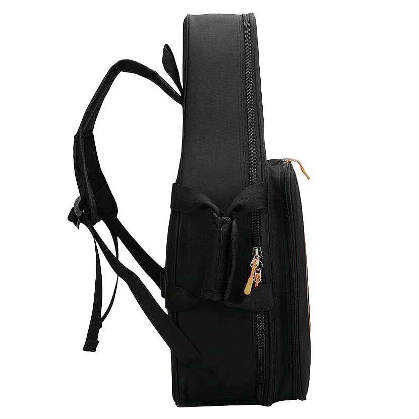 Концертная сумка для саксофона из ткани Оксфорд, утолщенный рюкзак для альт-саксофона с двойным плечом и дополнительным местом для хранения, загруженный музыкой