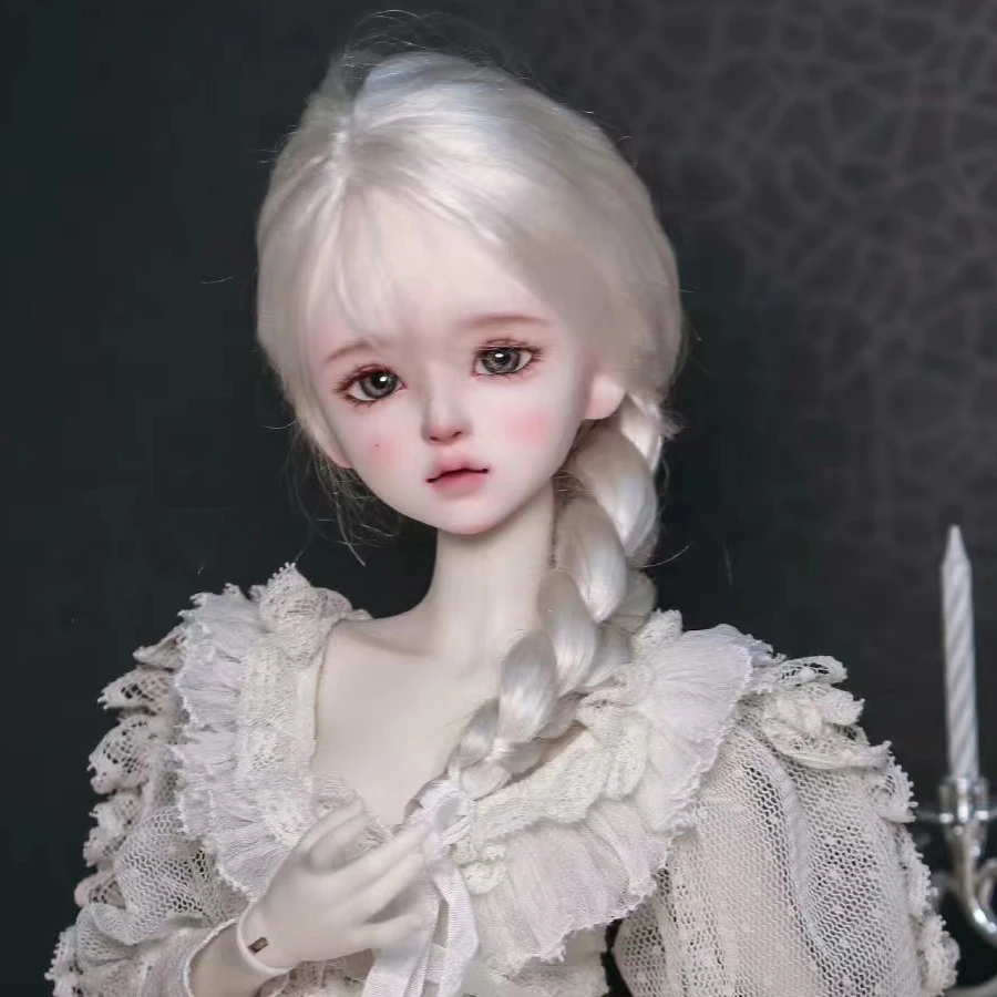 Новая кукольная голова 1/4 BJD без макияжа, материал смолы, аксессуары для кукол, подарки для кукол-милых девочек своими руками