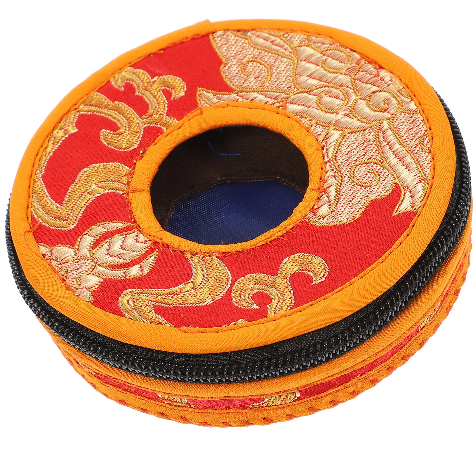 Непал медитации, колокол чехол для хранения колокольчик упаковку Непал медитация колокол рукав выдвижных упаковка сейфа кольцо