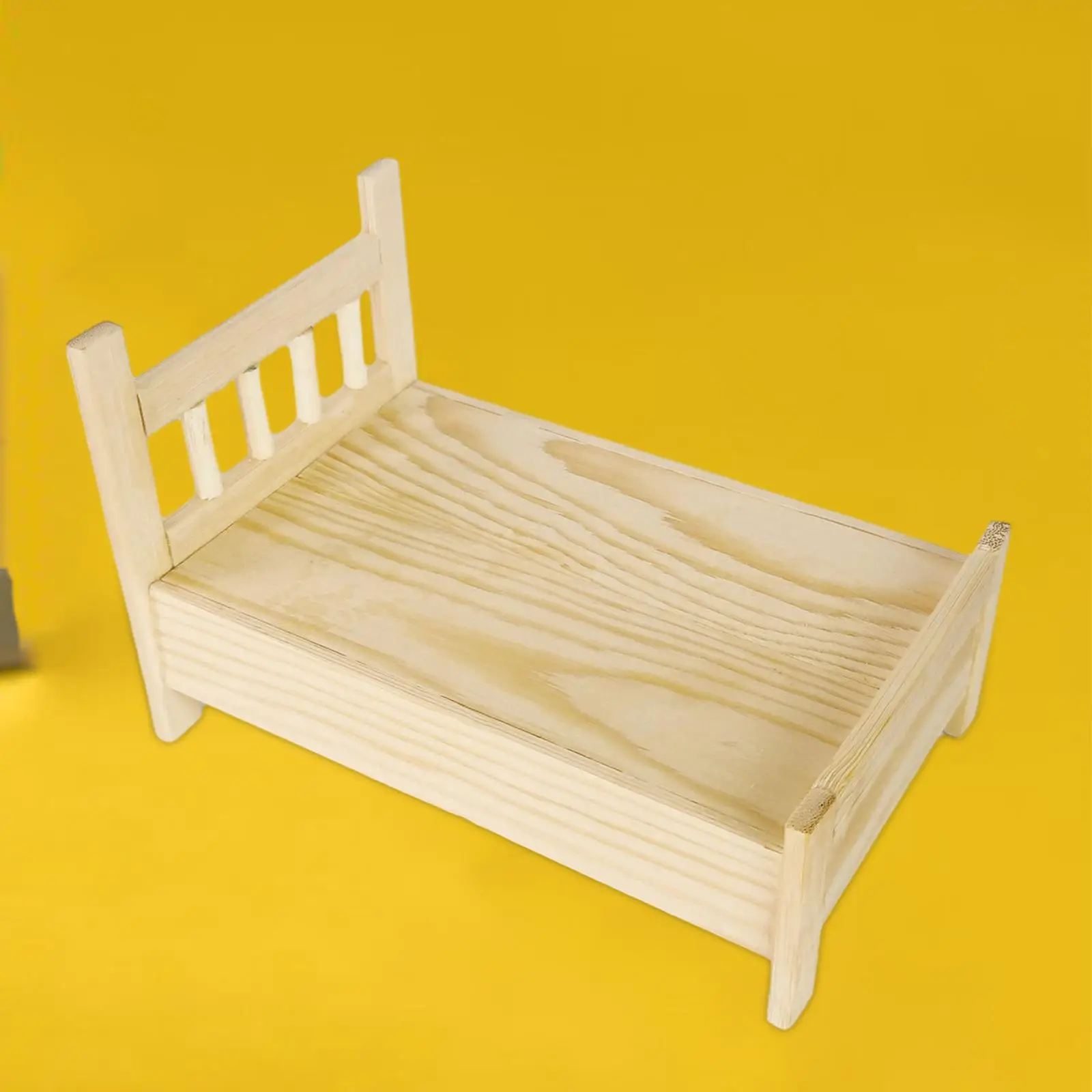 Кукольный домик, миниатюрная кровать, мини-модель мебели в масштабе 1/12, детали для куклы BJD
