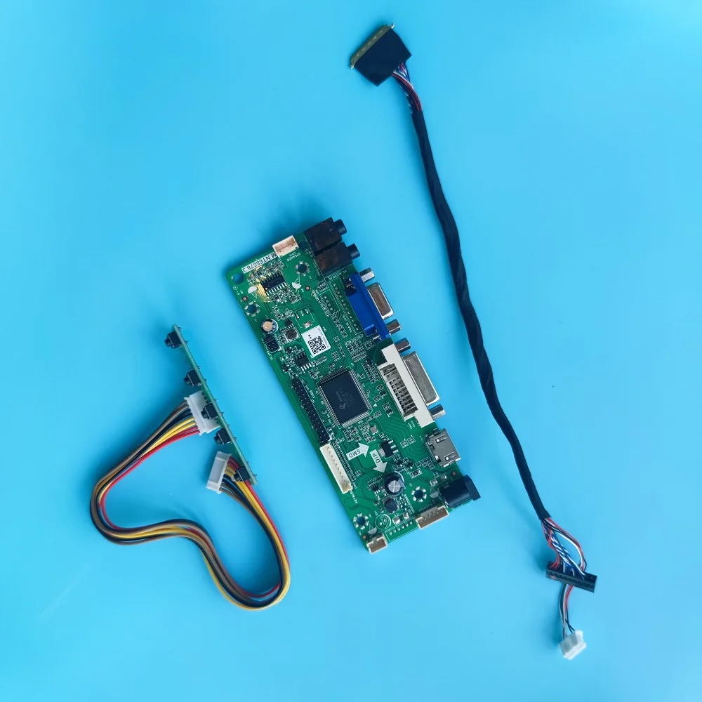 HDMI-совместимый DVI VGA ЖК-светодиодный комплект плата контроллера кабель для LTN160AT06-B01/W01/A01/H01/T01/U01U02/U03/U04 панель 1366X768
