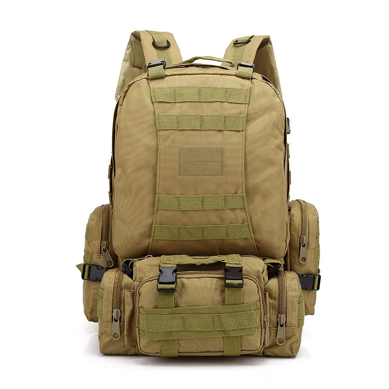 Многофункциональные тактические камуфляжные рюкзаки для альпинизма на открытом воздухе с двойным плечевым ремнем, Военные вентиляторы для путешествий, Портативные рюкзаки