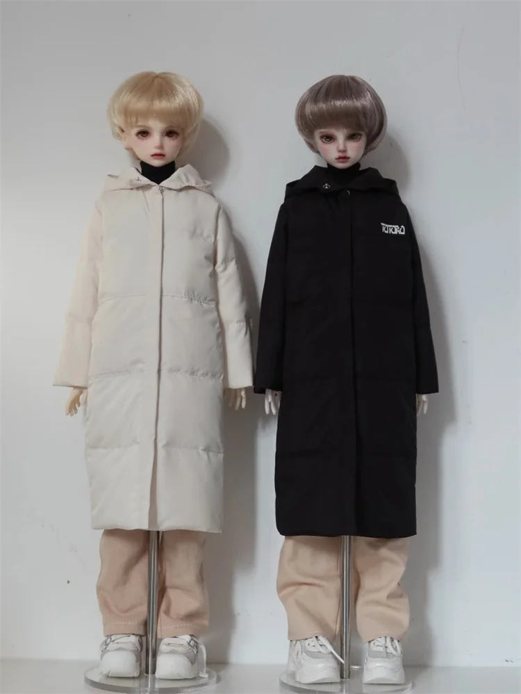 Одежда для кукол BJD на 1/4 размера, пальто для кукол, длинный пуховик, аксессуары для одежды для кукол (кроме кукол)