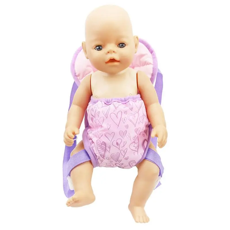 Новая 18-дюймовая кукла, рюкзак-переноска, игрушечная сумка через плечо, Аксессуары для кукол, Игрушки для раннего развития для девочек