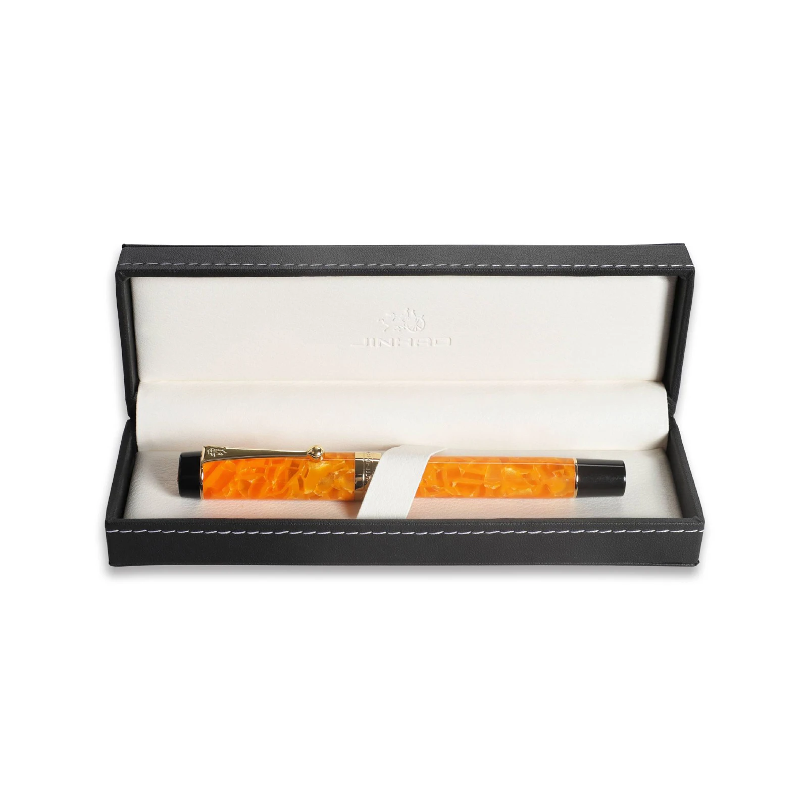 Jinhao Роскошная коробка Для Хранения авторучки Пенал Кожаная Упаковочная Коробка Дисплей Коробка для Бизнеса офис Подарочная Коробка высокого качества