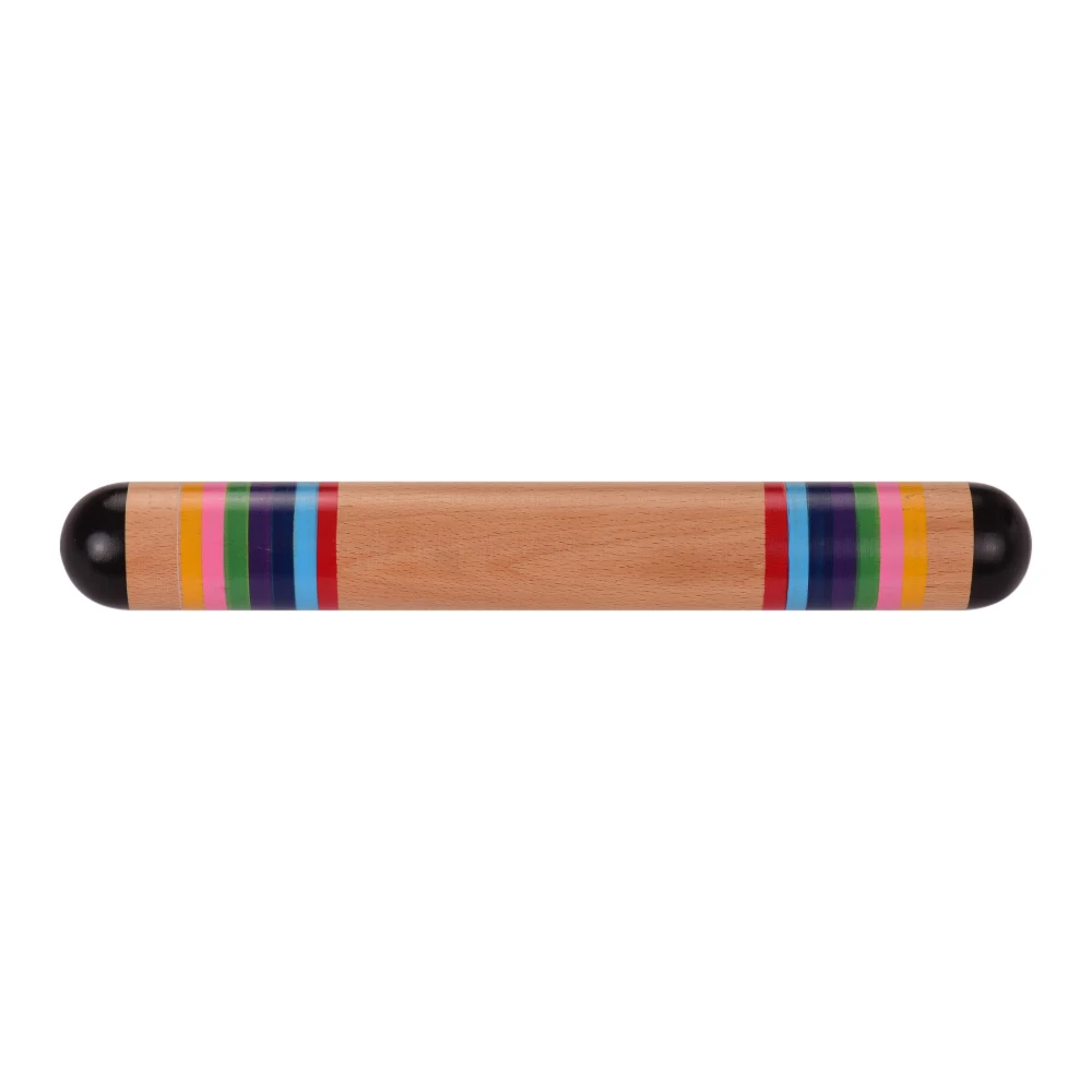Деревянная дождевальная палочка, шейкер для дождя, музыкальный инструмент, игрушка цвета радуги для детей и взрослых