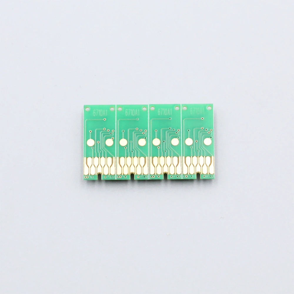 2шт одноразовый чип для резервуара для отработанных чернил T6710 для WorkForce WF-5190/5690/4630/4640/5110/5620/M5194/M5694/R4640/R5190/R5690 принтер