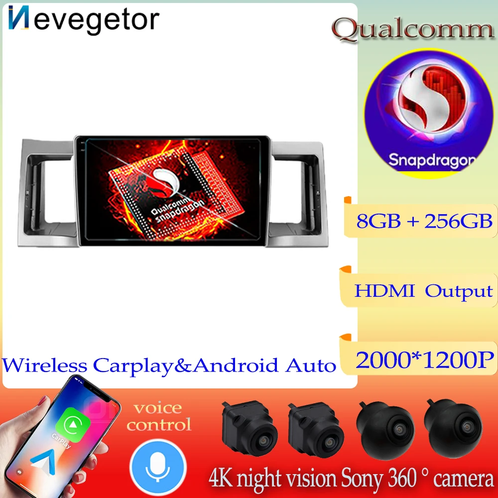 Android13 Qualcomm Для Geely SC7 2011-2015 Автомобильный Радиоприемник Carplay Мультимедийный Видеоплеер Стерео Головное Устройство GPS Навигация БЕЗ 2Din