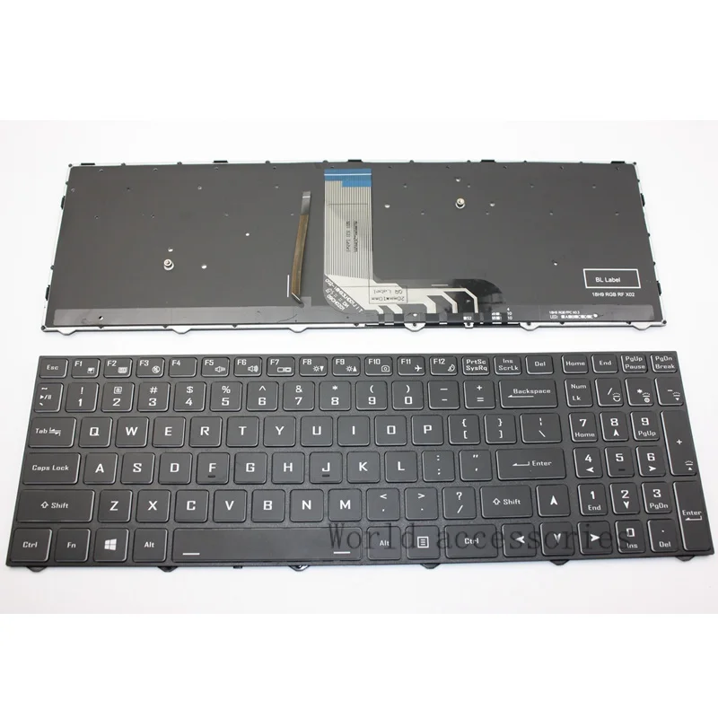 НОВАЯ клавиатура с подсветкой для Gigabyte G5KC G5 MD G7 MD GD G7KC 6-80-N15Z0 N815Z0 CVM18H96GB9430 CVM18H93US