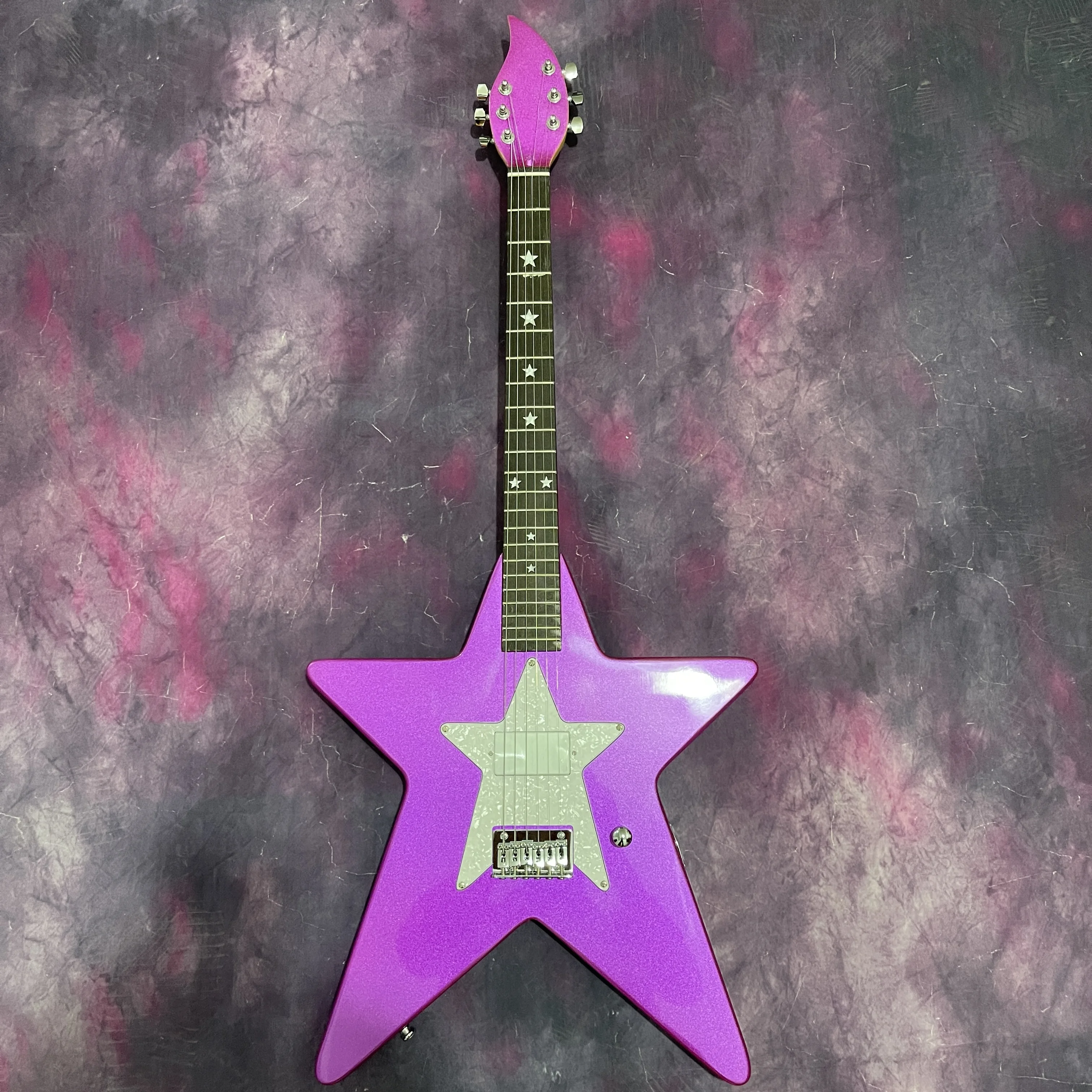 Электрогитара с пятиконечной звездой, гриф из розового дерева, в наличии гитара, соотношение цены и качества, элитная гитара