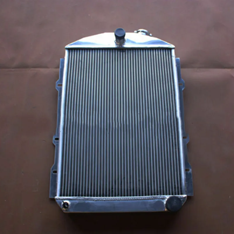 62 мм 3-РЯДНЫЙ алюминиевый радиатор для Chevy Hot/Street Rod 350 V8 Ручной MT 1938