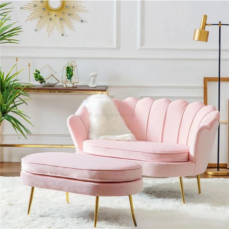 Современный диван, мебель для гостиной, диван-кресло для маленькой гостиной, стул с скандинавским акцентом, легкие Роскошные диванные кресла, двуспальный диван