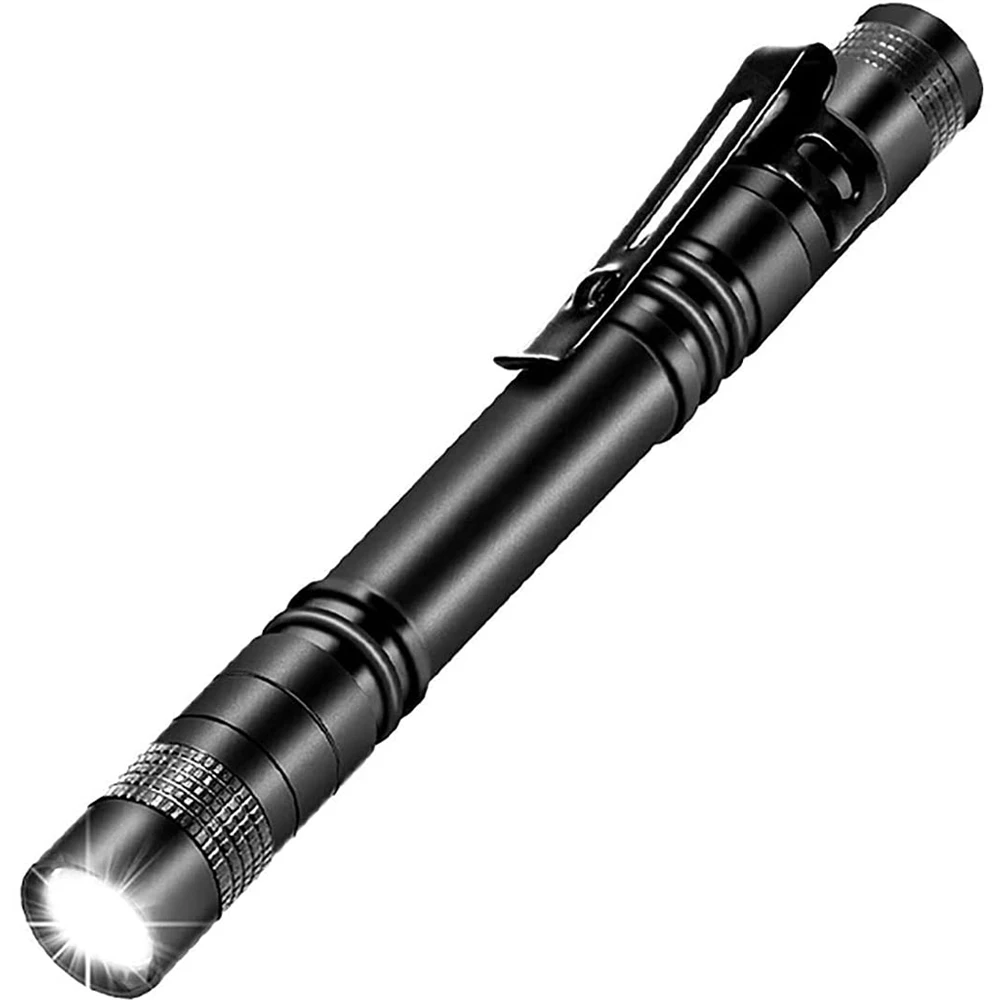 Светодиодный карманный фонарик-ручка Маленький мини-фонарик с зажимом-держателем Идеальные фонарики для инспекционных работ ремонта кемпинга
