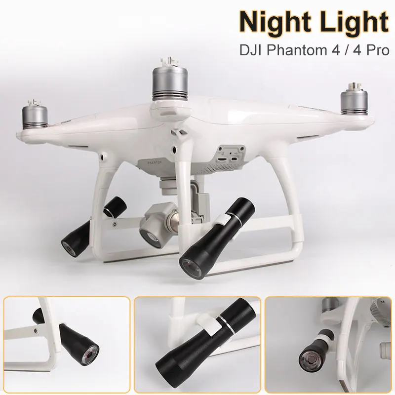 Фара дрона, ночник спереди, яркий светодиодный прожектор, светодиодный для DJI Phantom 4 PRO, аксессуары для дронов