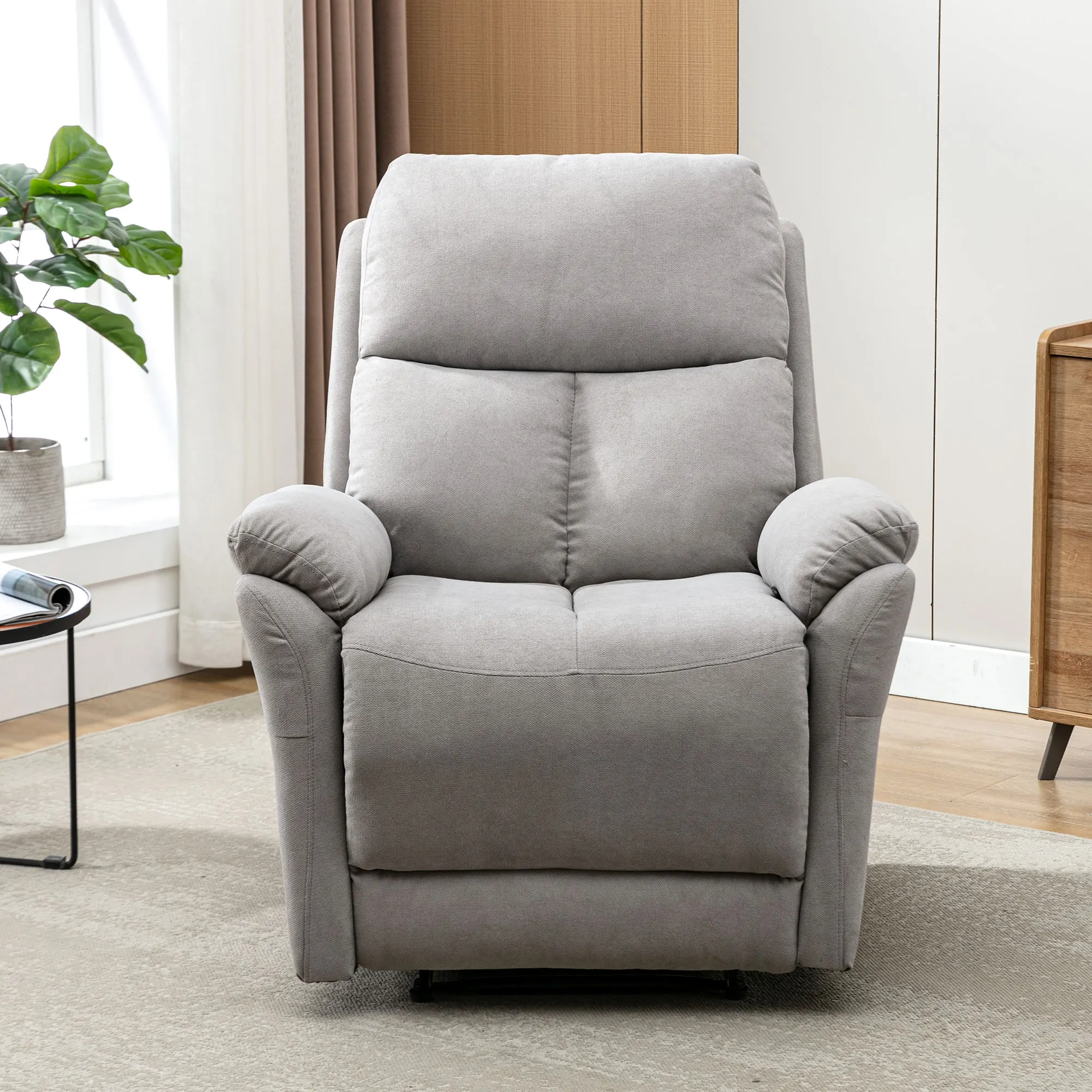 Кресла и шезлонги для отдыха, односпальный стул, кресло для телевизора, шезлонг, ручной шезлонг с подставкой для ног, боковой карман для гостиной