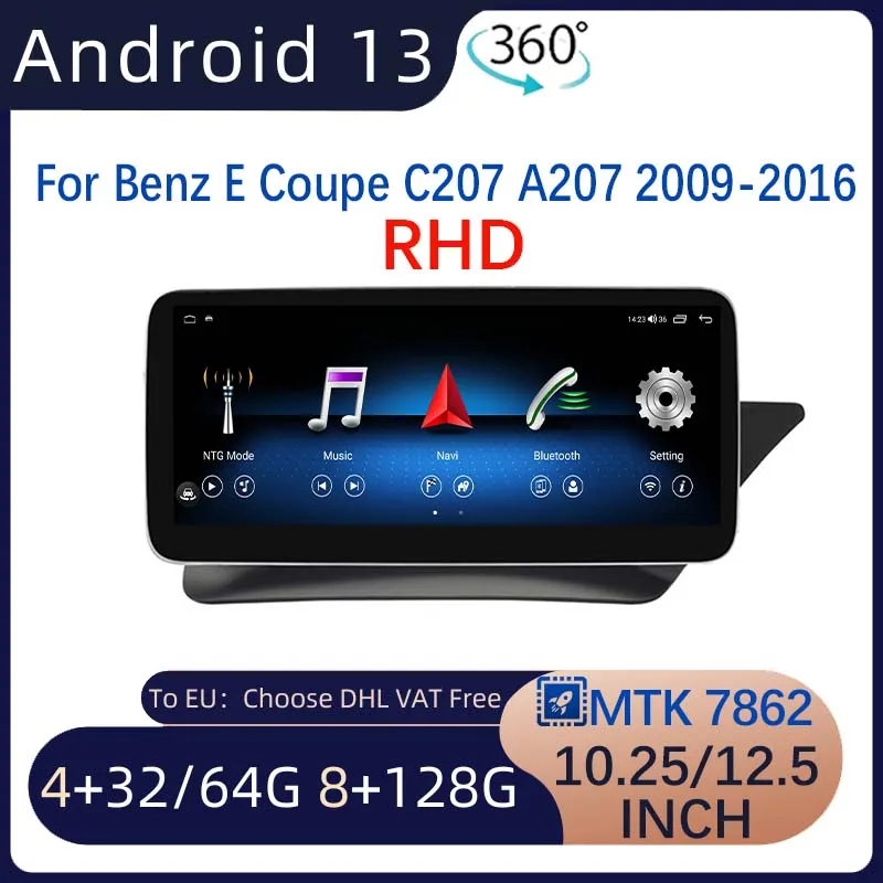 Android13 MTK7862 64G 128G 12,5 