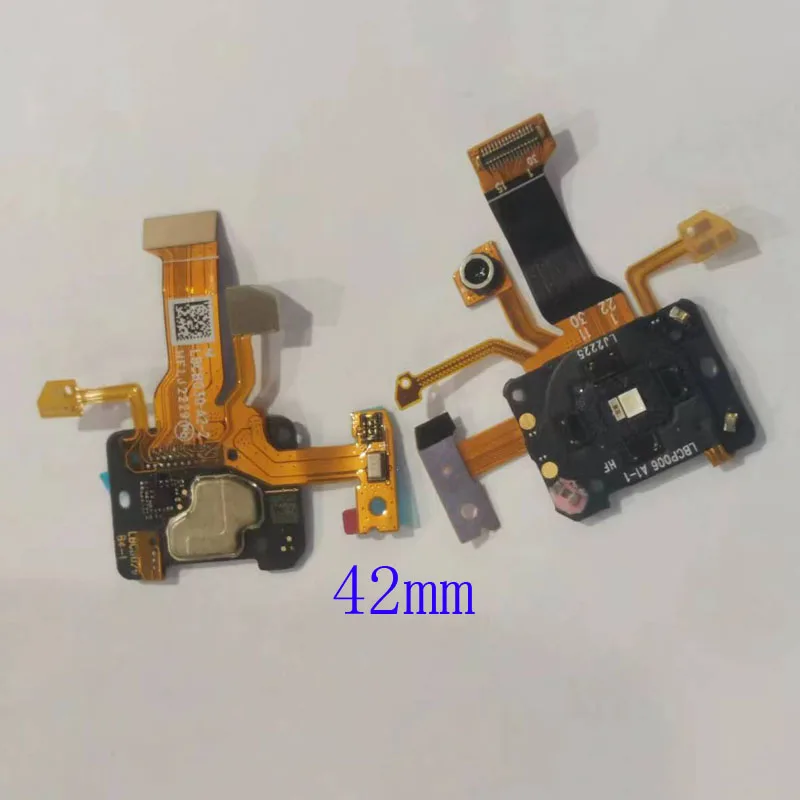 1шт Датчик Пульсометра Задняя Крышка Корпуса Док-станции Основная Плата Гибкий Кабель Лента Для Xiaomi Watch Mi S2 MiS2 M MS2 42 мм 46 мм