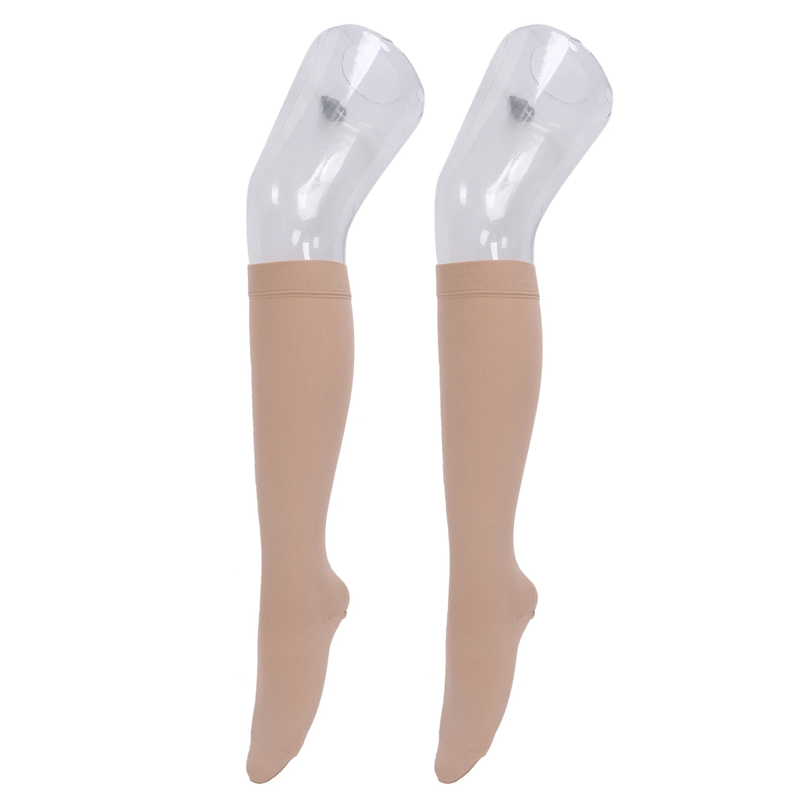 Компрессионные носки для икр с давлением 23-32 мм рт. ст., Высокоэластичные компрессионные чулки для снятия отеков при варикозном расширении вен