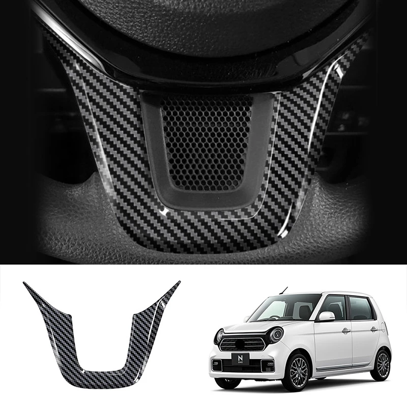 Декоративная рамка рулевого колеса автомобиля, V-образная накладка на рулевое колесо для Honda N-ONE 2020