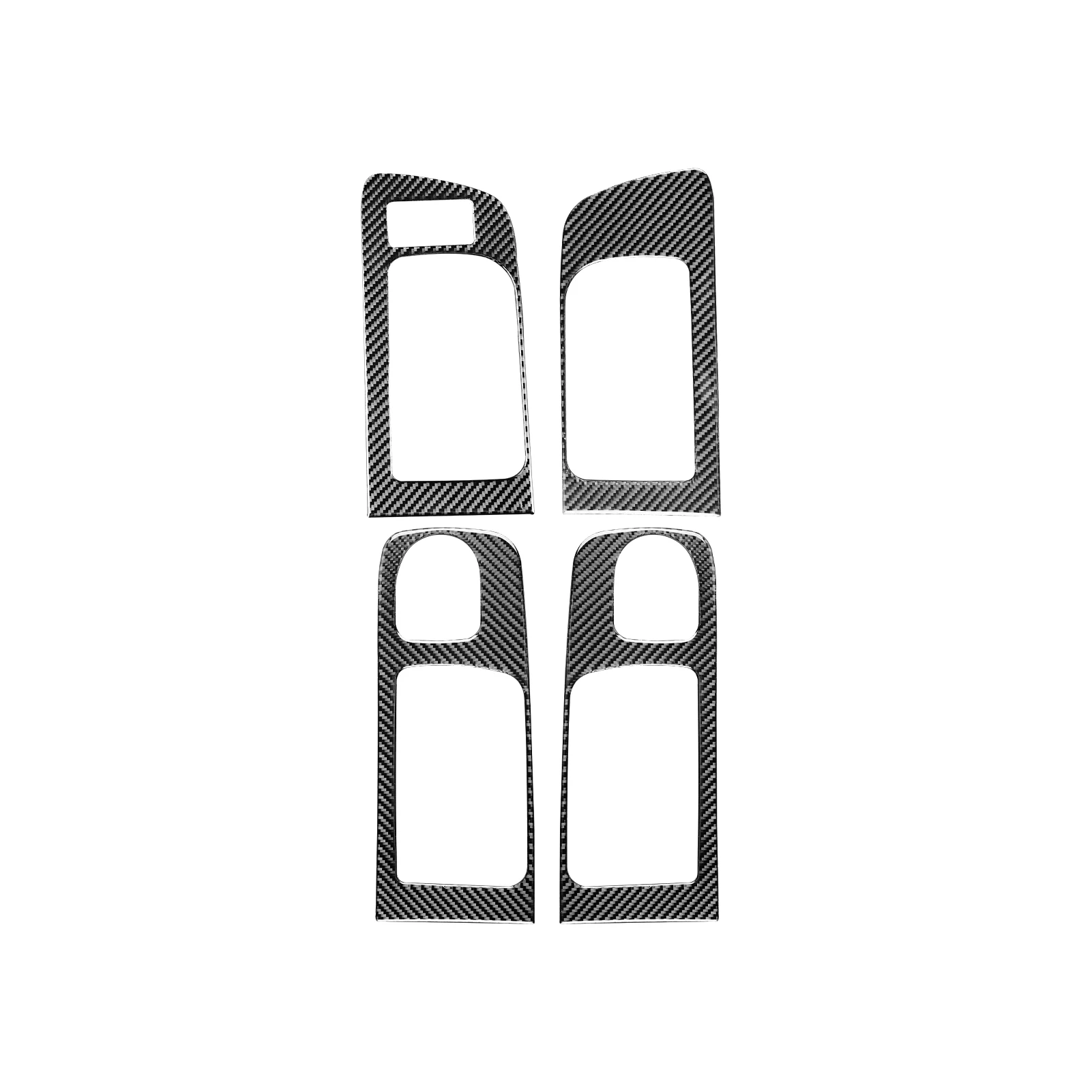 для Toyota Tundra 2014-2018 Декоративная наклейка на дверную ручку, наклейка для отделки салона автомобиля, аксессуары из углеродного волокна