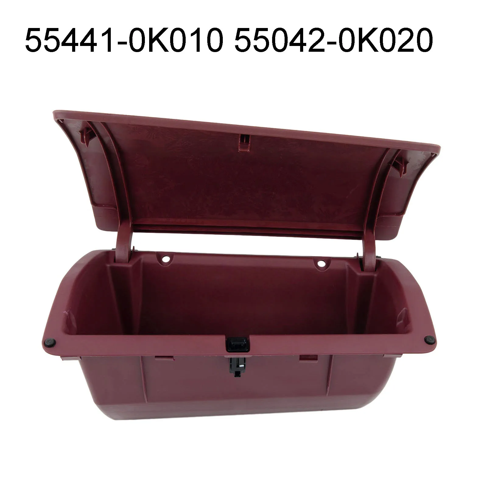 Внутренний Ящик Для Хранения Приборной панели Автомобиля Красный Прочный Внутренний Ящик Для Хранения Приборной панели LHD Для Toyota Hilux-Vigo 2002-2014 55042-0K020