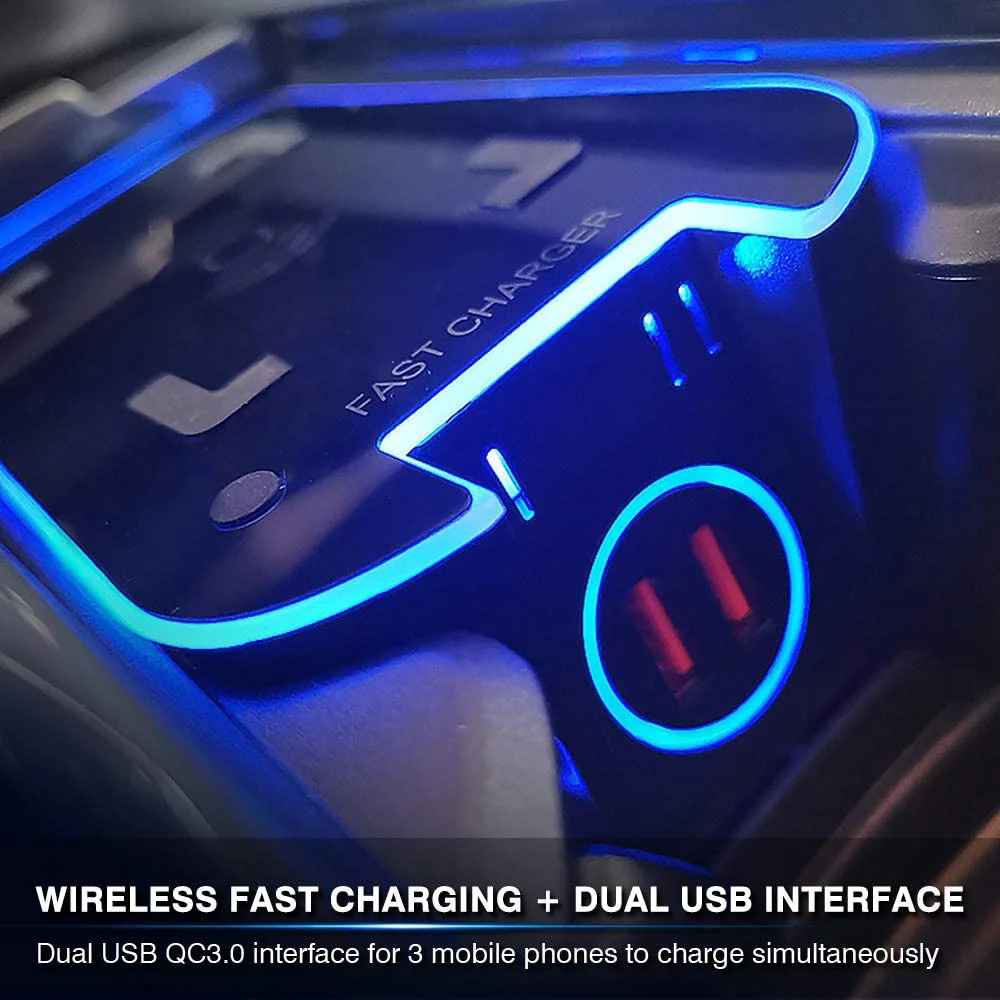 Автомобильное беспроводное зарядное устройство QI мощностью 15 Вт, зарядная пластина, держатель телефона для Volvo XC90 S90 XC60 VC60 S60 V90