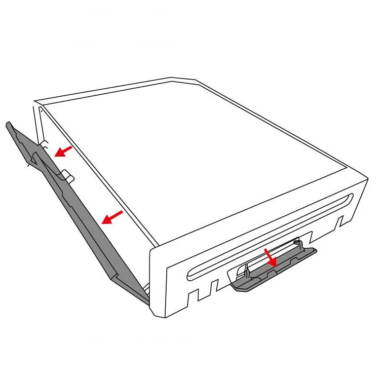 Высококачественные Запасные части для крышек дверных проемов 3 в 1, запасные части для консоли Wii