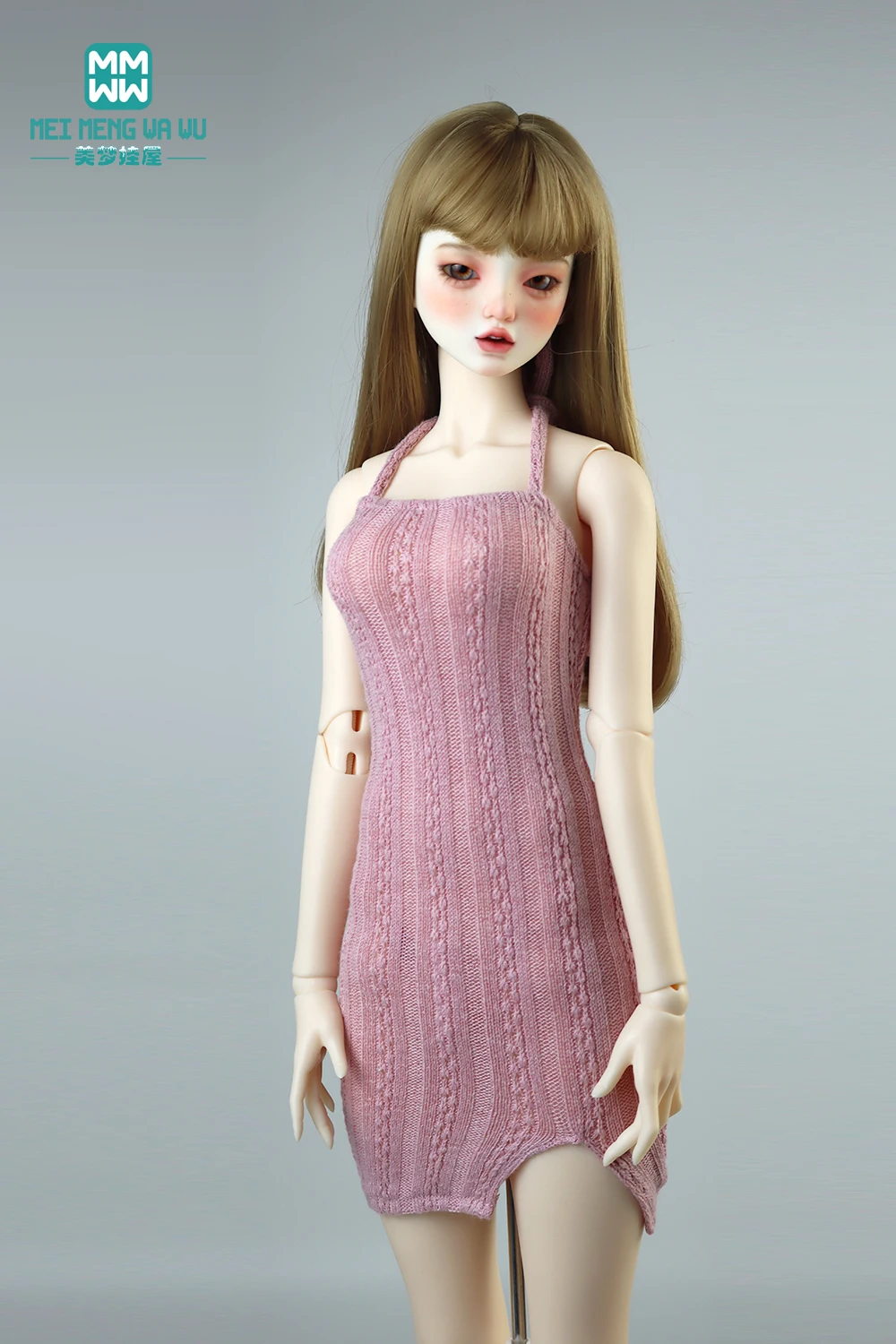 Одежда для куклы, модная трикотажная юбка с разрезом, подходит на 58-60 см, 1/3 кукольная одежда BJD, аксессуары для кукол DD SD13