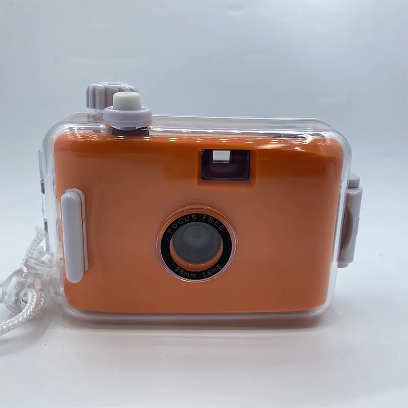 Винтажная ретро 35-мм многоразовая пленочная камера Розового цвета Оптом Водонепроницаемые 35-мм Многоразовые камеры