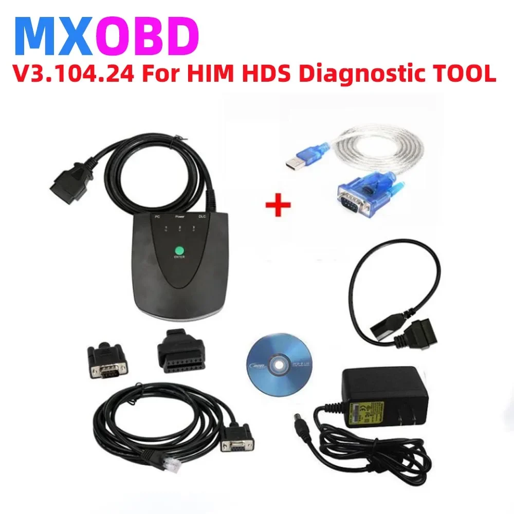 V3.104.24 Для Honda HDS Tool HIM Диагностический Инструмент Для Honda HDS Новейшей версии с Двойной платой USB1.1 к RS232 OBD2 Сканер