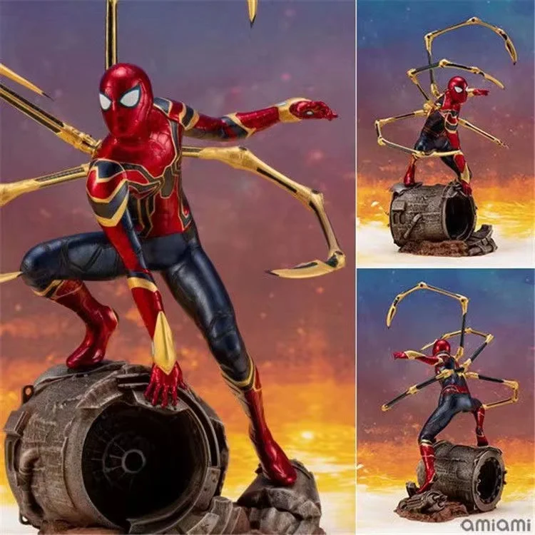 Альянс Мстителей, Необычный Человек-паук, Подвижная модель ручной работы, украшение 