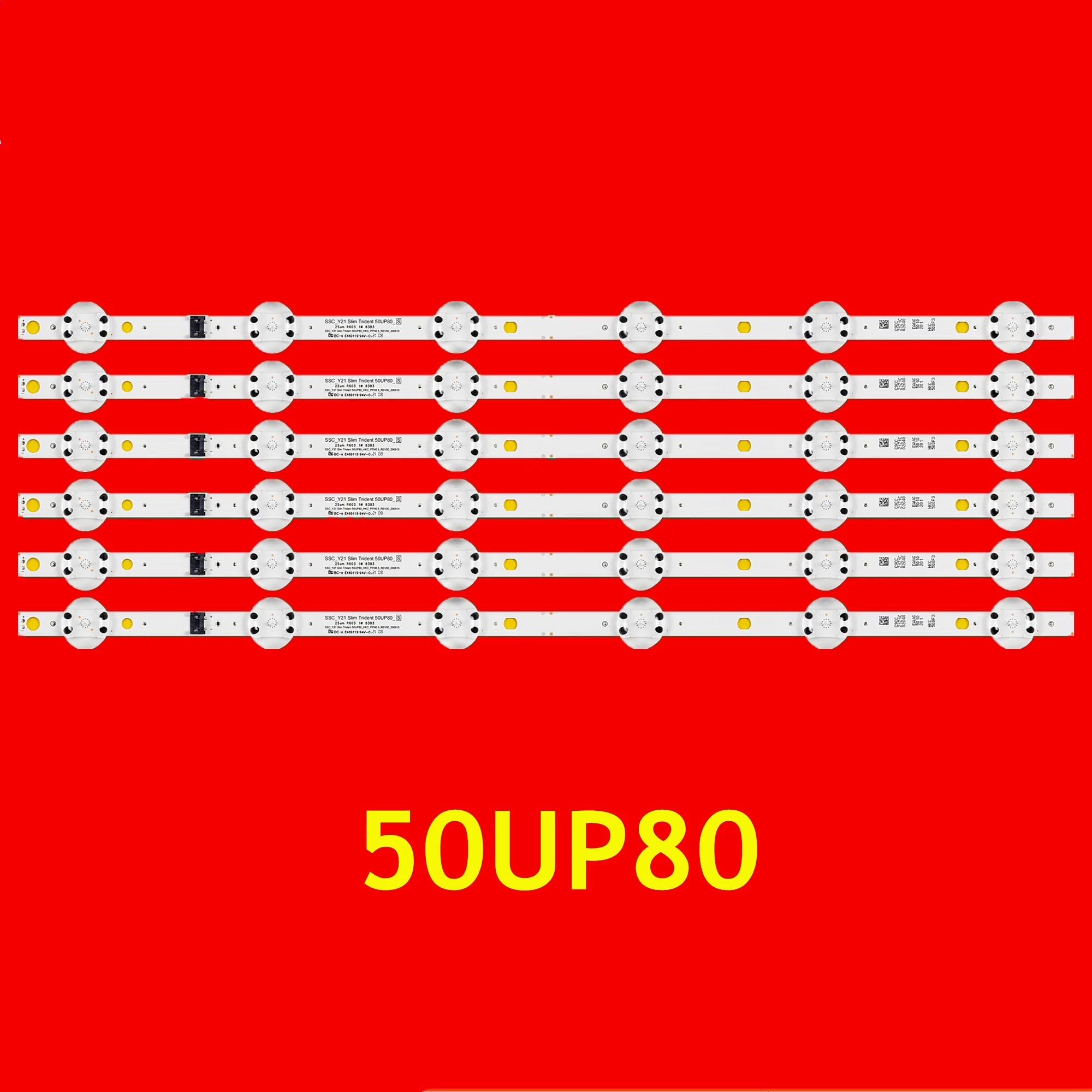 Светодиодная лента для 50UP8000PUR 50UP81006LA 50UP7670PUC 50UQ7070ZUE HC500DQG-VCDA1-914X Y21 SLIM TRIDENT 50UP80_S
