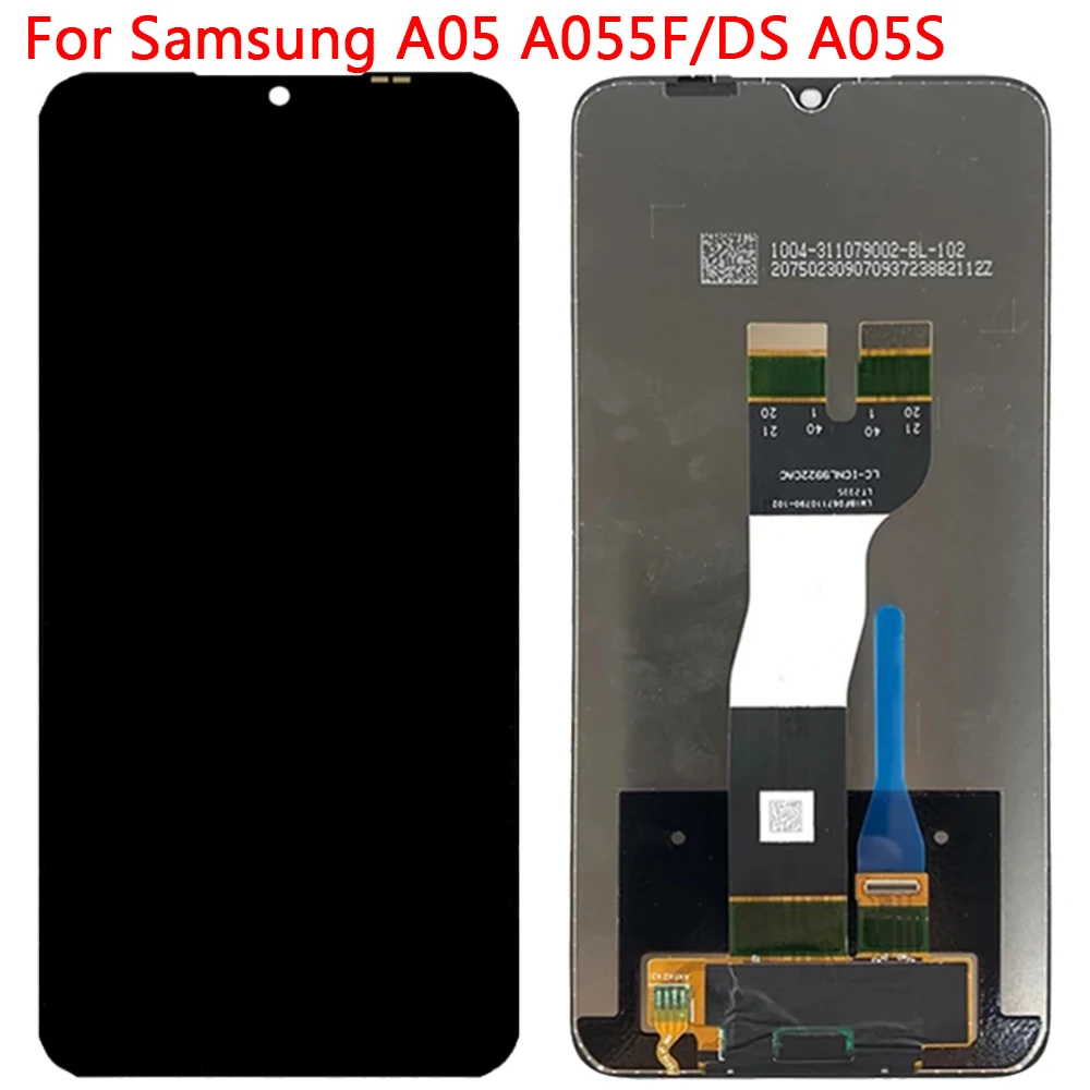 6,7 “SM-A055F A057M ЖК-дисплей для Samsung A05 A05S ЖК-дисплей Сенсорный экран с рамкой, панель дигитайзера в сборе