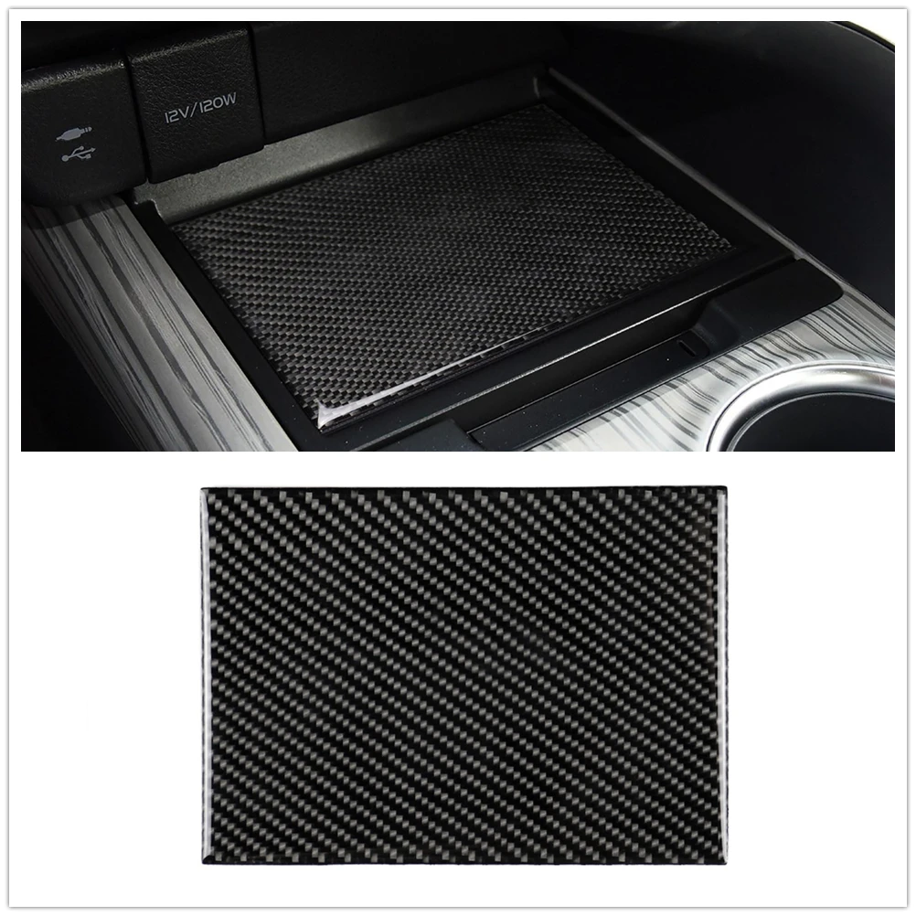 Коробка для хранения Центральной консоли автомобиля, накладка на панель, наклейка на крышку корпуса для Toyota Camry 2018-2023