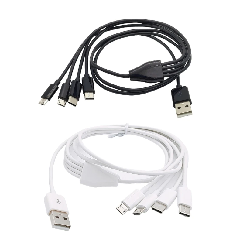 Мультикабель для зарядки, мульти USB, универсальный кабель для зарядки телефона, широкая совместимость, кабель для зарядки USB Type C и Micro USB