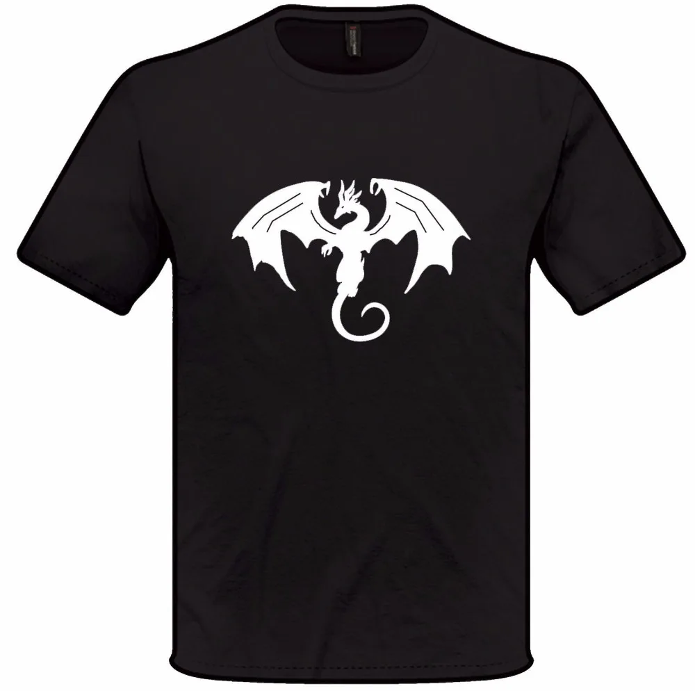 Футболки, Брендовая одежда, приталенный принт, создайте свою собственную футболку, футболки с мифическим изображением дракона, хлопковые мужские футболки, Брендовые