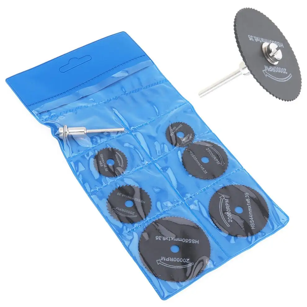1 комплект Режущих дисков для дисковой пилы, Набор электроинструментов для резки металла с соединительным хвостовиком, Оправка для сверления