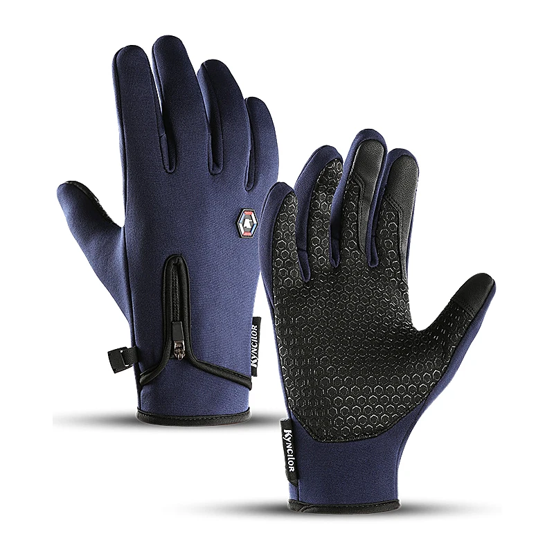 Ветрозащитная зимняя термальная велосипедная перчатка, мужские и женские велосипедные перчатки с сенсорным экраном, мотоциклетные перчатки MTB, спортивные гоночные горячие перчатки, мужские