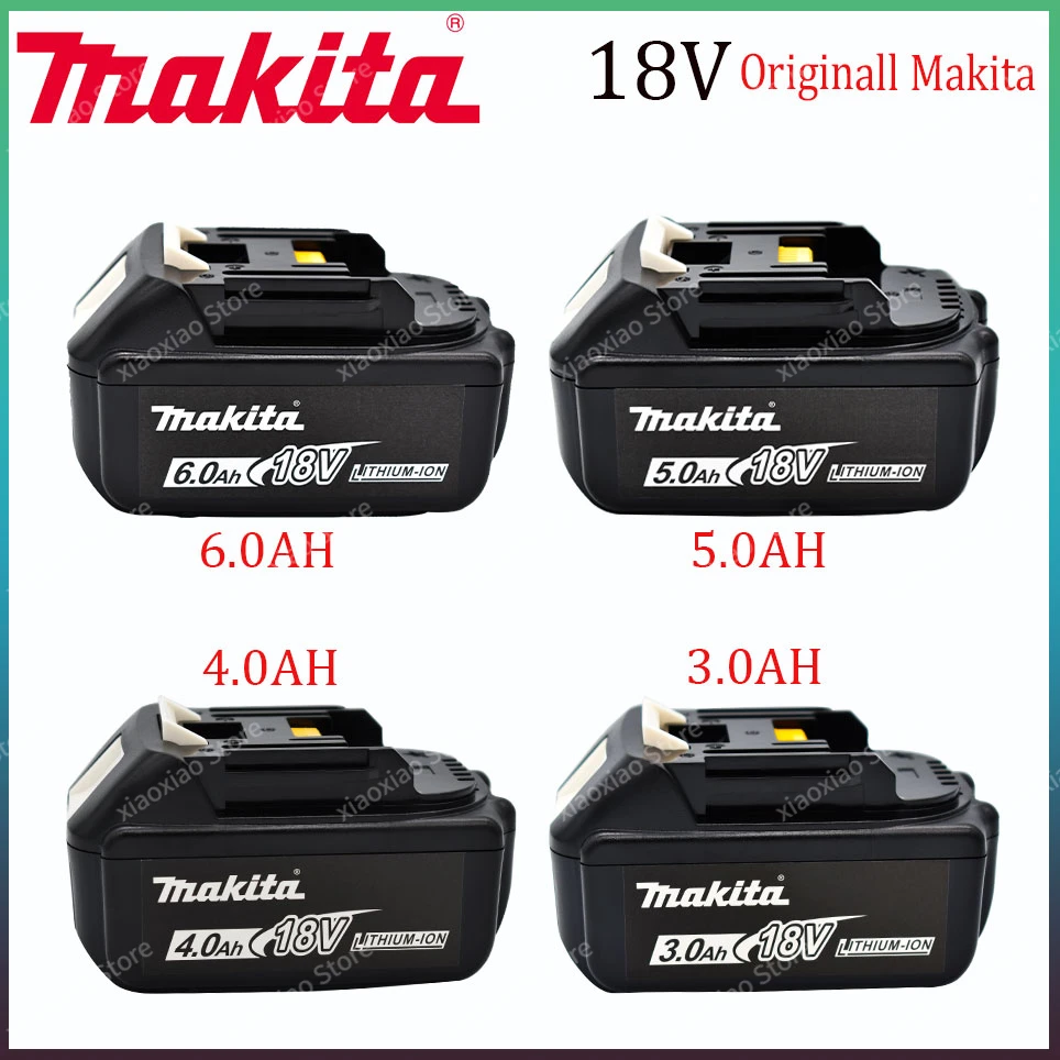 Makita Оригинал 18V Makita 6.0Ah 5.0Ah Литий-Ионная Аккумуляторная батарея 18v Сменные Батареи для дрели BL1860 BL1830 BL1850 BL1860B