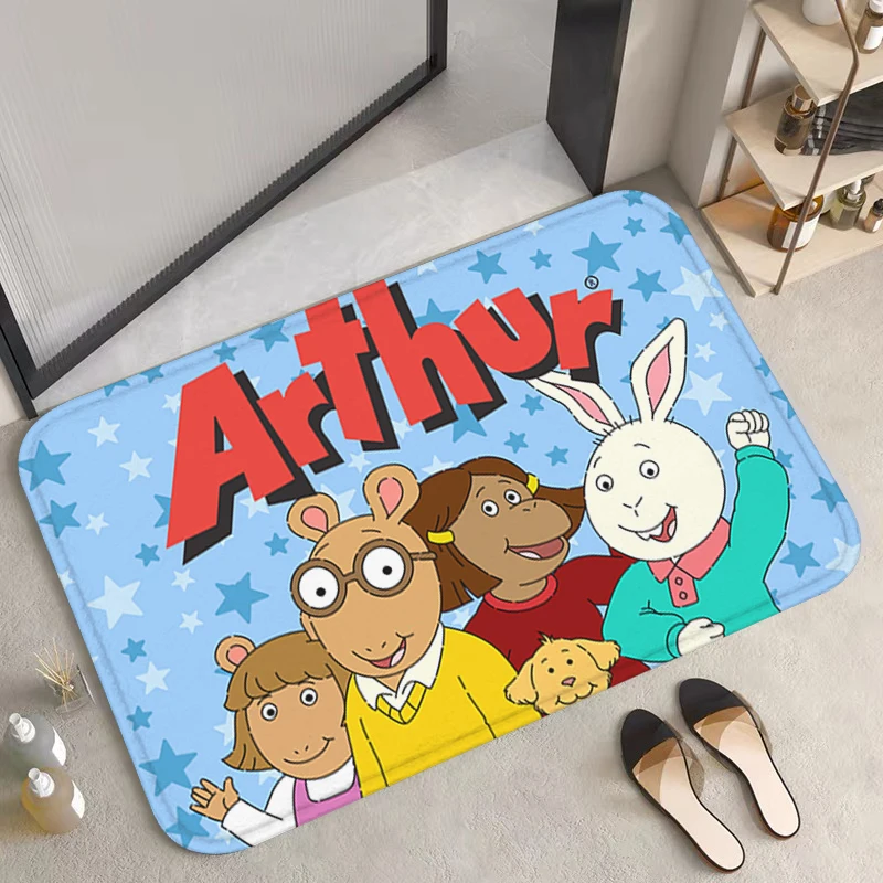 Домашний коврик персонажей Артура для прихожей Изготовленный на заказ коврик для входной двери Кухонный ковер Молитвенный коврик Коврики для гостиной Ковры для ванной