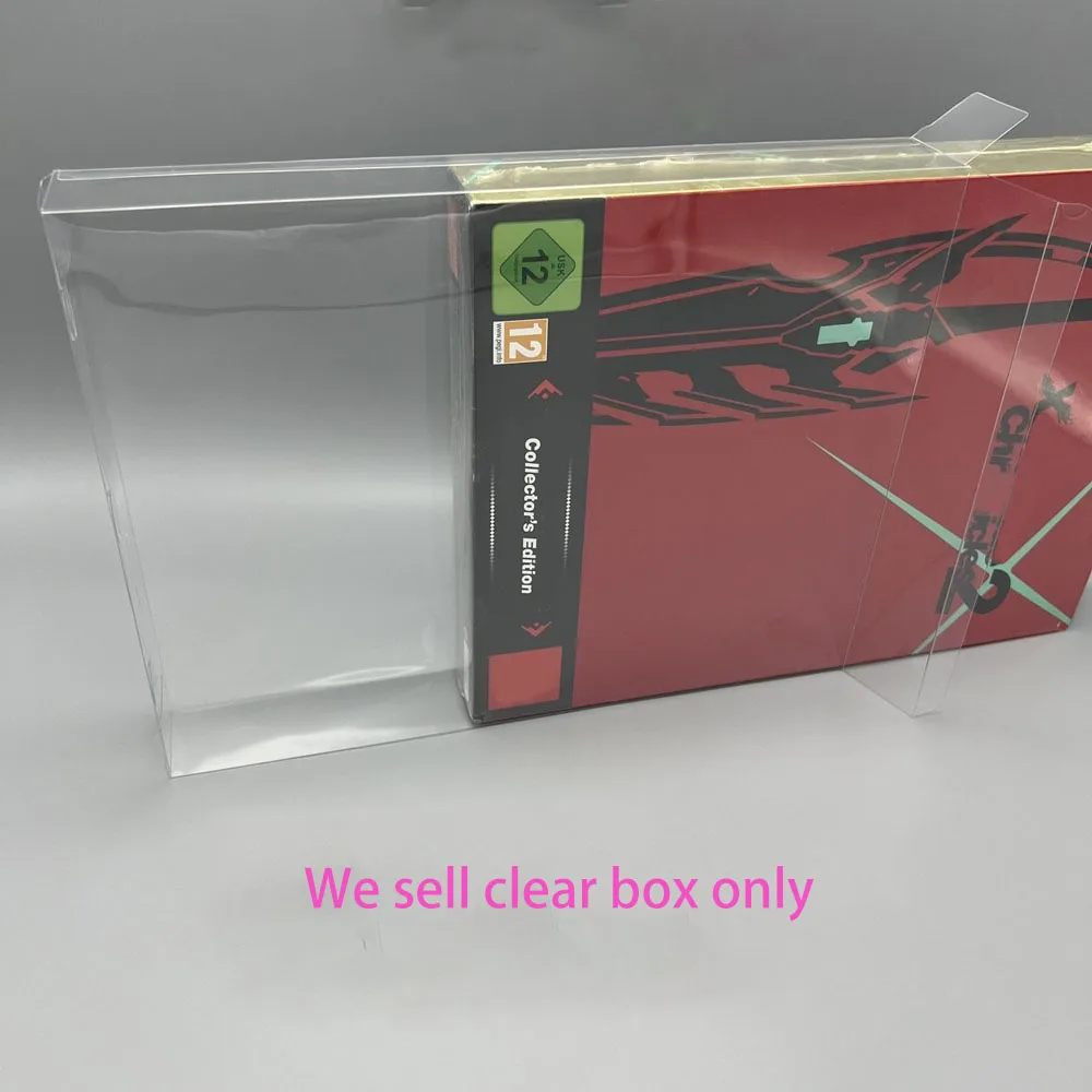 Прозрачный чехол для Switch Xenoblade Chronicles 2 коллекционное издание ЕС, ограниченная версия, коробка для хранения игр