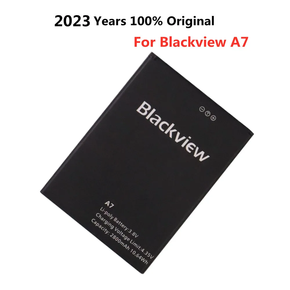 2023 Оригинальный аккумулятор Blackview A7 2800 мАч для Blackview A7 BV A7, Сменный аккумулятор для смарт-мобильного телефона, Аккумуляторы