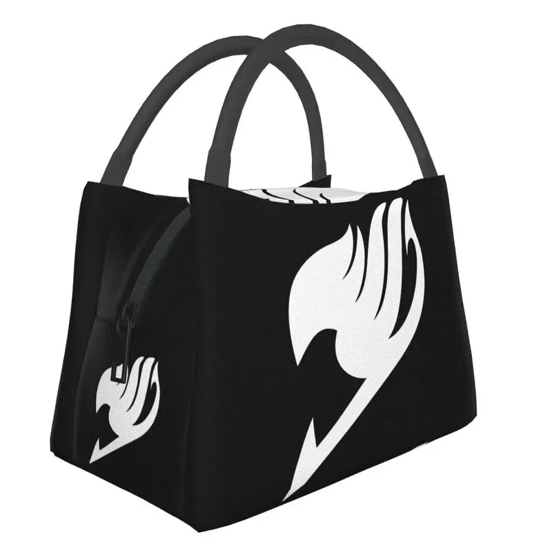 Женская термоизолированная сумка для ланча из аниме Fairy Tail, Многоразовый контейнер для ланча для кемпинга на открытом воздухе, коробка для хранения еды в путешествиях
