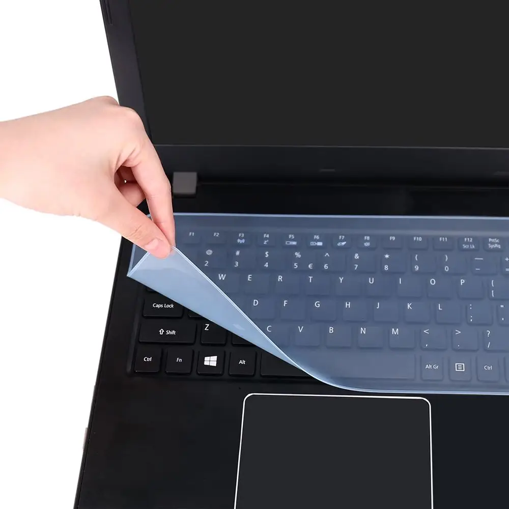 Силиконовый Пылезащитный Универсальный протектор клавиатуры 13, 15, 17-дюймовый чехол для клавиатуры ноутбука, пленка для клавиатуры ноутбука