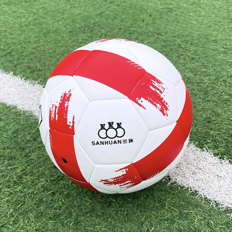Футбольный мяч официального размера 5 из полиуретана, износостойкий, бесшовный, с термоусадкой, для взрослых, для тренировок в помещении и на открытом воздухе, Клейкий футбольный мяч