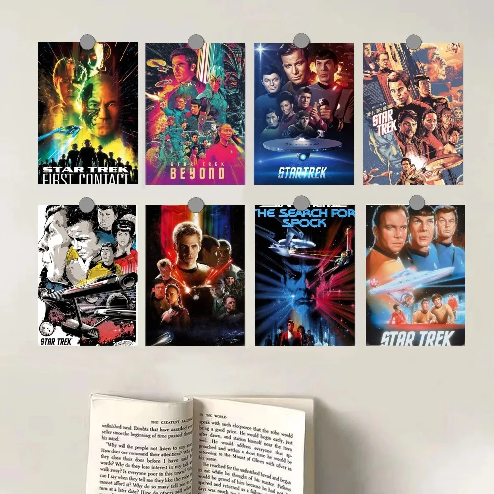 Классический ретро постер фильма S-Star T-Treks Холст HD Печать Персонализированное настенное искусство На заказ