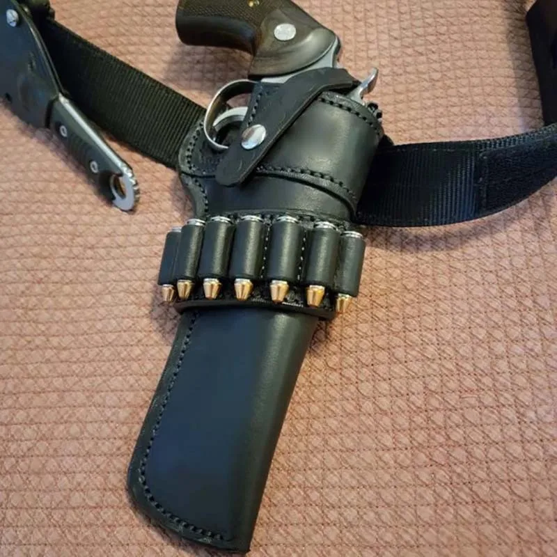 Новая защитная кобура для револьвера для косплея в стиле средневекового Старого Запада, ковбоя с Диким Западом, искусственная кожа