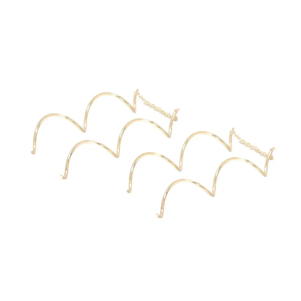 Модная Уникальная Длинная линия, Висячие Витые серьги-гвоздики для ушей, ювелирные изделия, висячие серьги для ушей