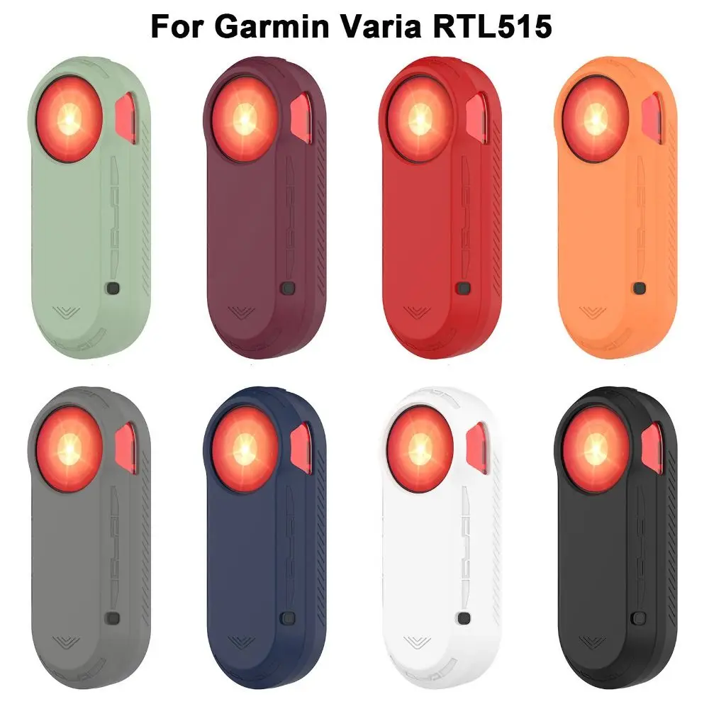 Для камеры Garmin Varia RTL515 Защитный чехол для заднего фонаря, ударопрочный корпус, защита от пыли, моющийся силиконовый чехол