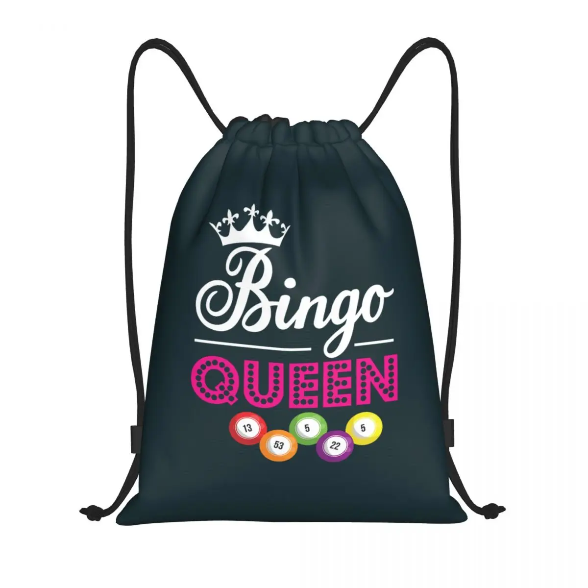Рюкзак на шнурке Bingo Queen, Спортивная спортивная сумка для мужчин и женщин, Тренировочный рюкзак